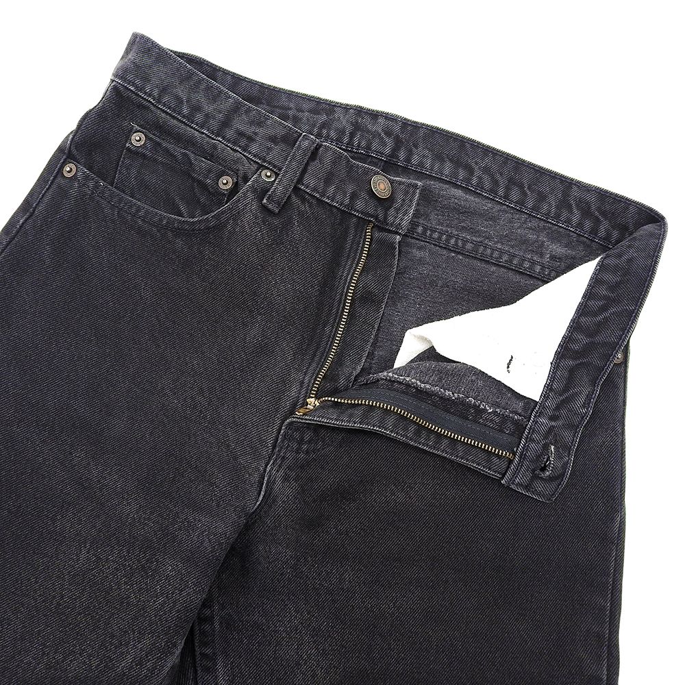 LEVI'S リーバイス 後染めブラック サークルR USA製　505 デニムパンツ コットン ボトムス メンズ  90's W31×L32 LEVI'S リーバイス 後染めブラック サークルR USA製 505 デニムパンツ