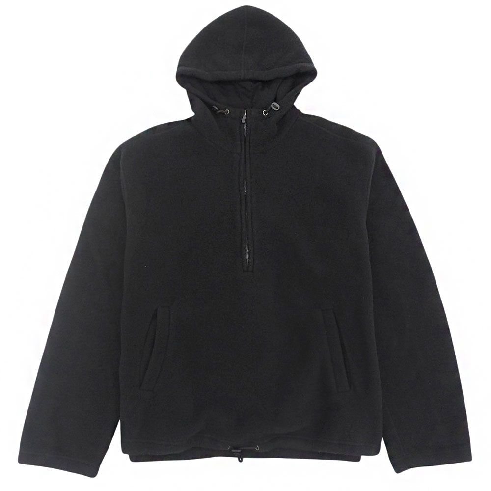 DKNY ダナキャラン 90S ウール ハーフジップ フーディパーカー