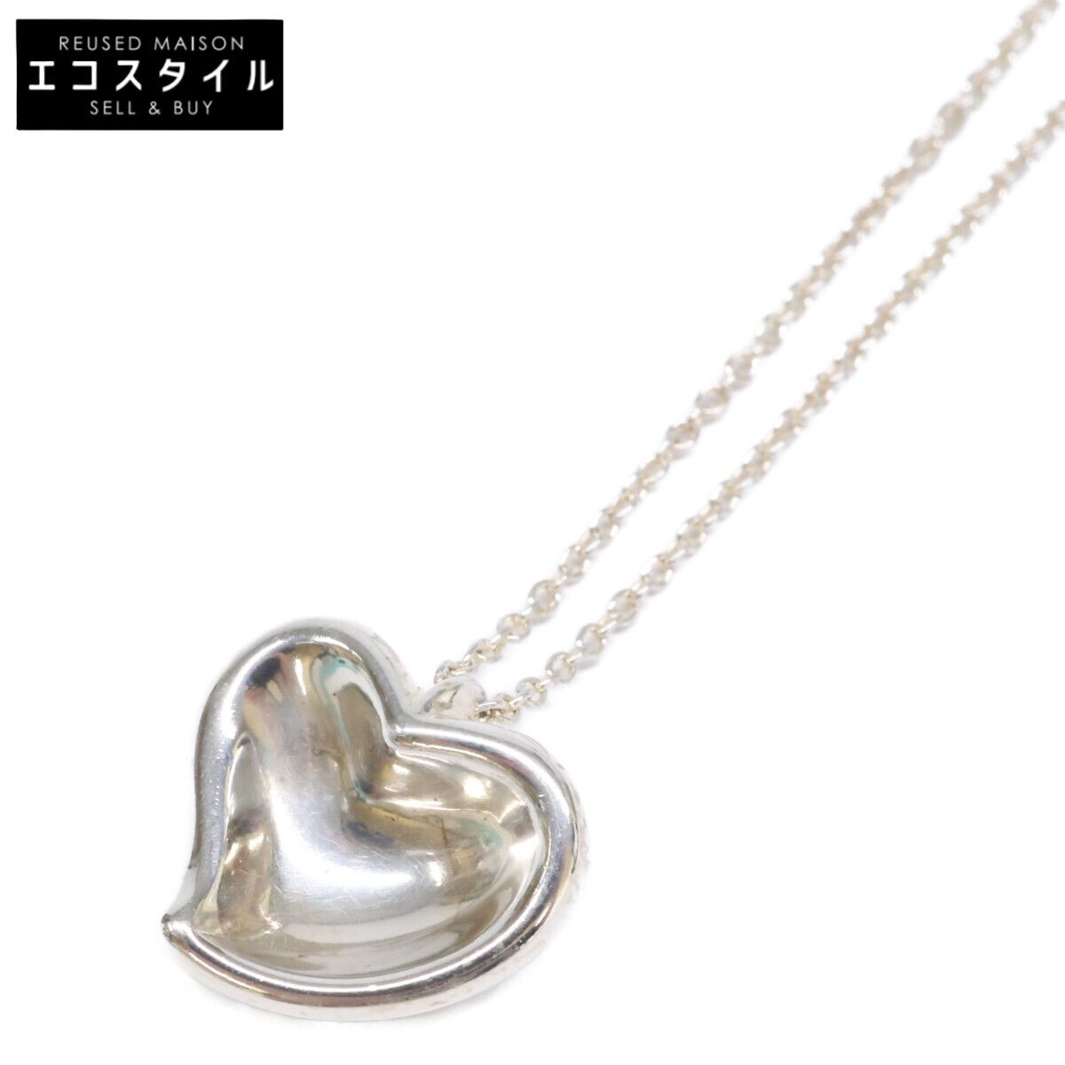 TIFFANY&Co.　ティファニー　925 エルサペレッティ カーブドハート