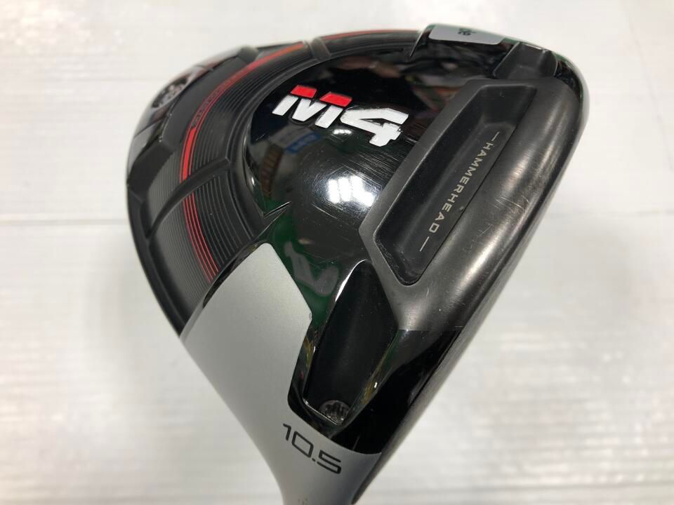 テーラーメイド　M4 2021　10.5度　ATMOS Red 5　Sフレックス　ドライバー　中古　ゴルフドゥ！NEXTグローボ蘇我店【最短即日発送】