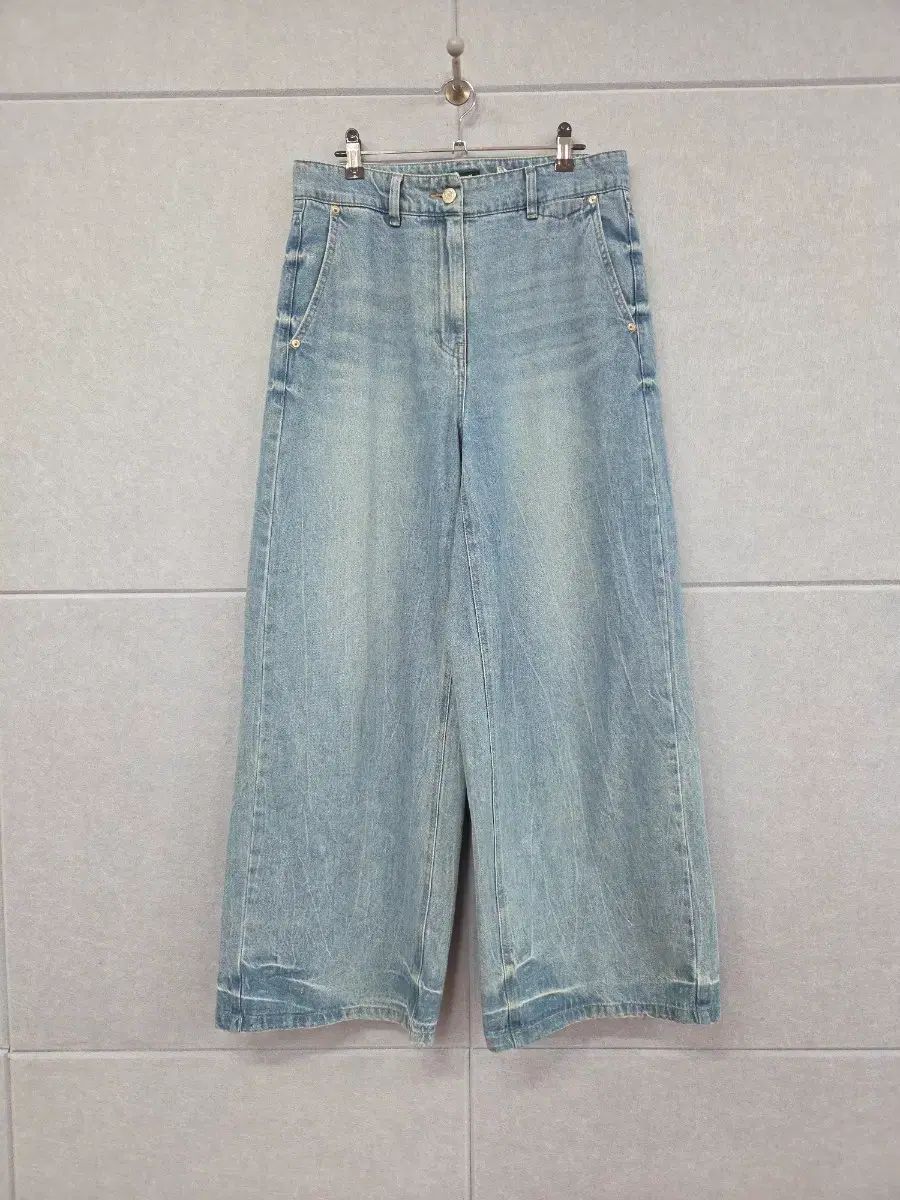 SYSTEM JEANS システム ワイド デニム パンツ