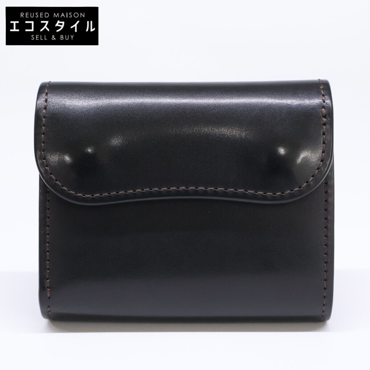 WILDSWANS ワイルドスワンズ 2022年特別生産 CSS-ENO/イーノ アーナル社製サドルレザー 小型三つ折り財布