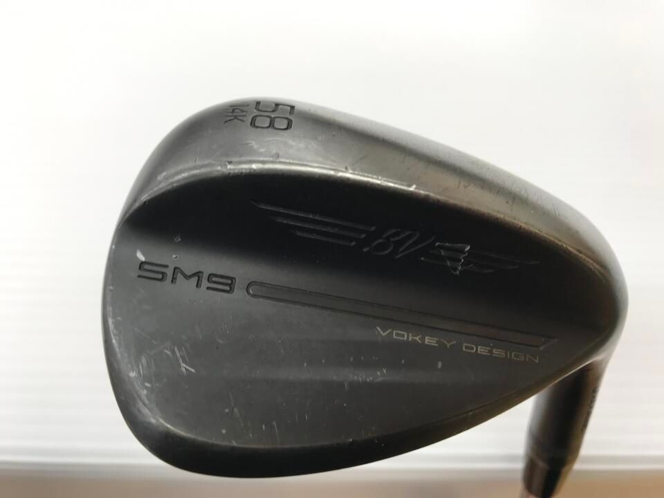 タイトリスト　VOKEY SM9 JET BLACK　58度　ダイナミックゴールド　WEDGEフレックス　ウェッジ　中古　ゴルフドゥ！新大宮バイパス浦和店【最短即日発送】