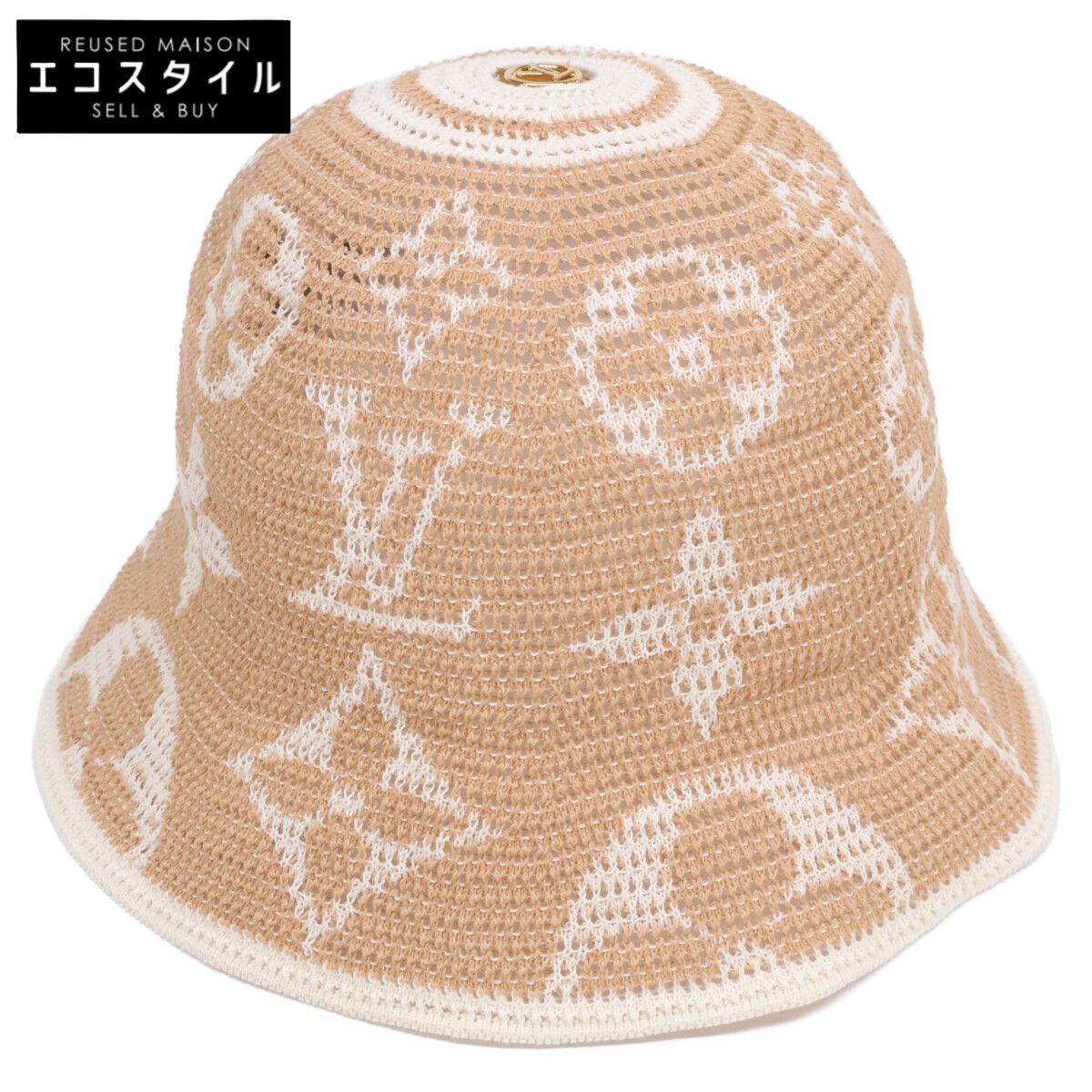 LOUIS VUITTON　ルイヴィトン　新品同様 24年 M7612S バケットハット サマーブレス　S