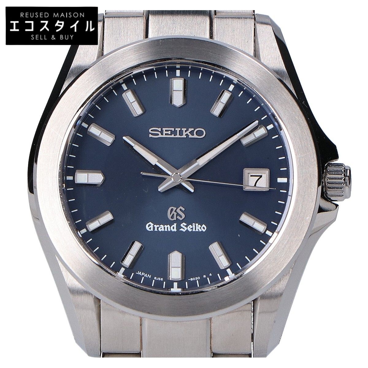 Grand Seiko　グランドセイコー　SBGF019 ヘリテージコレクション 青文字盤 SS クォーツ