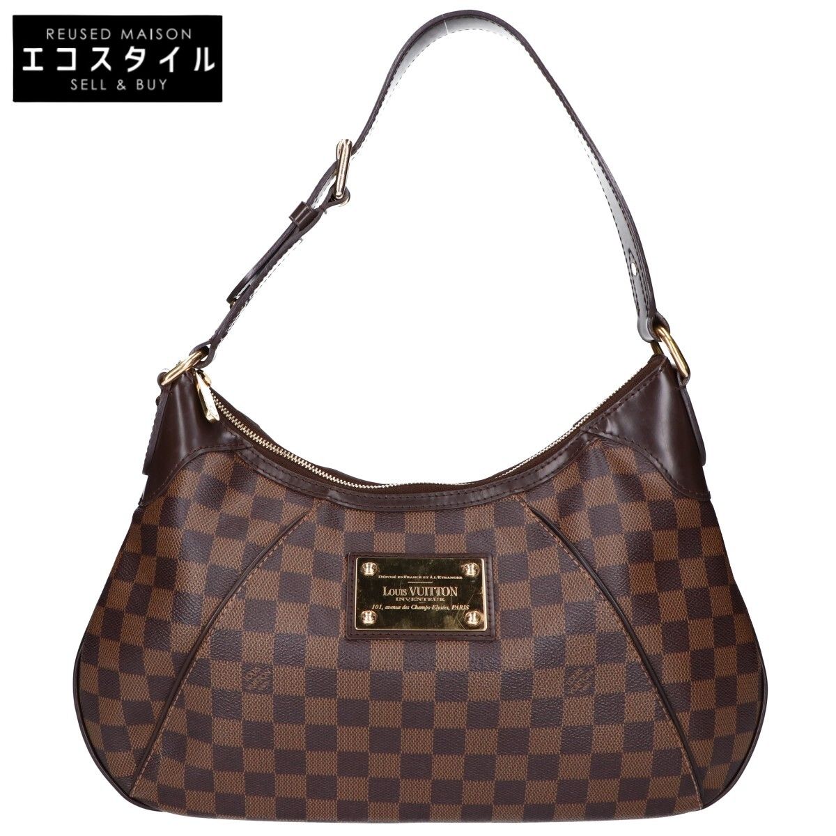 LOUIS VUITTON ルイヴィトン N48181 テムズGM ダミエ ショルダーバッグ -