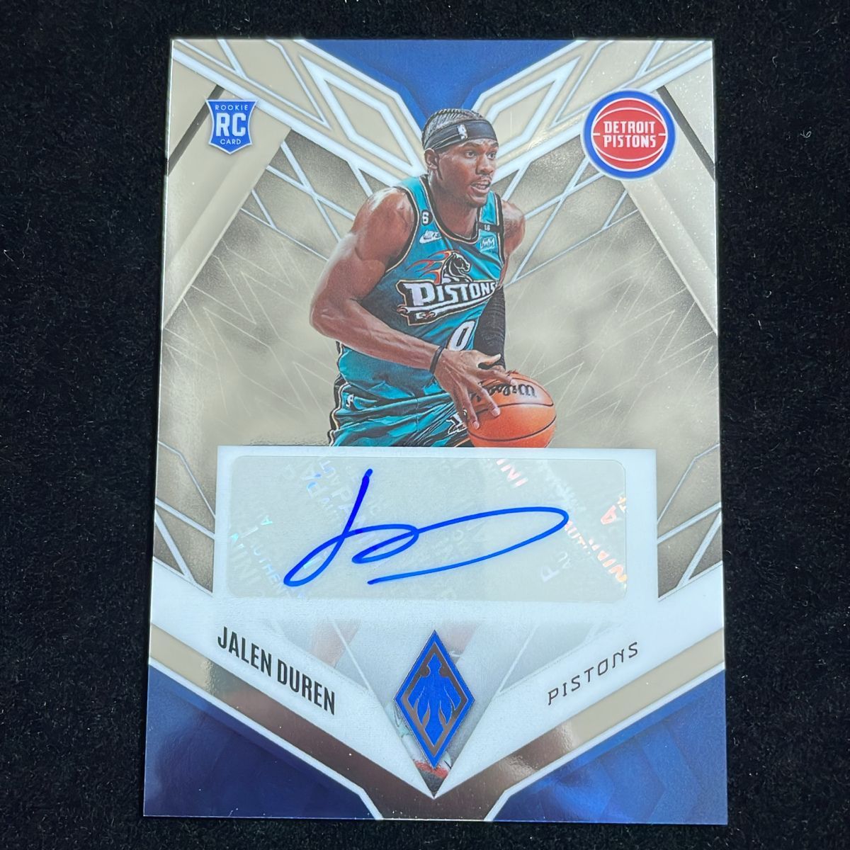 Jalen Duren ジェイレン・デューレン Panini Chronicles Phoenix 2022-23 /99 RC Auto 直筆 サイン ピストンズ Pistons