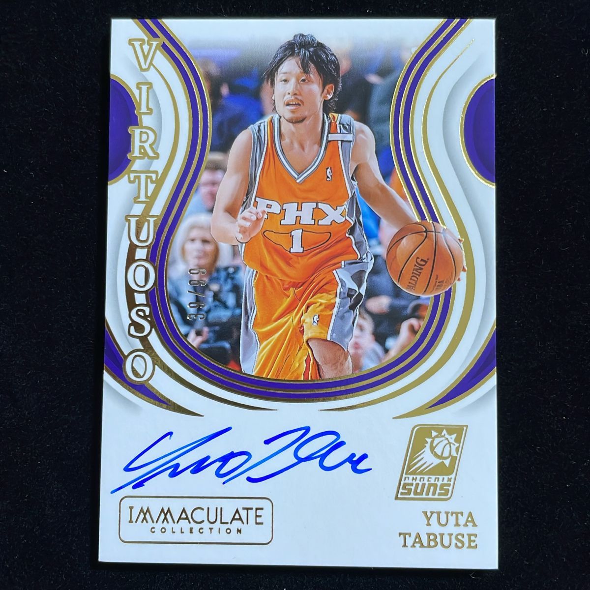 田臥勇太 Tabuse Yuta Panini Immaculate 2023-24 /99 Auto サイン 直筆 サンズ Suns
