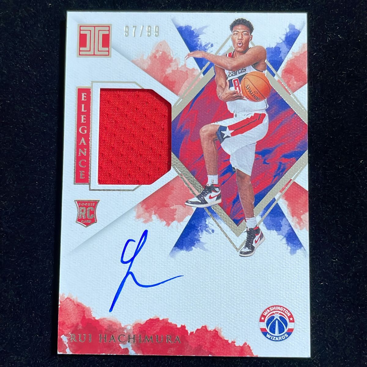 八村塁 Hachimura Rui Panini Impeccable 2019-20 /99 RJA RC Auto
