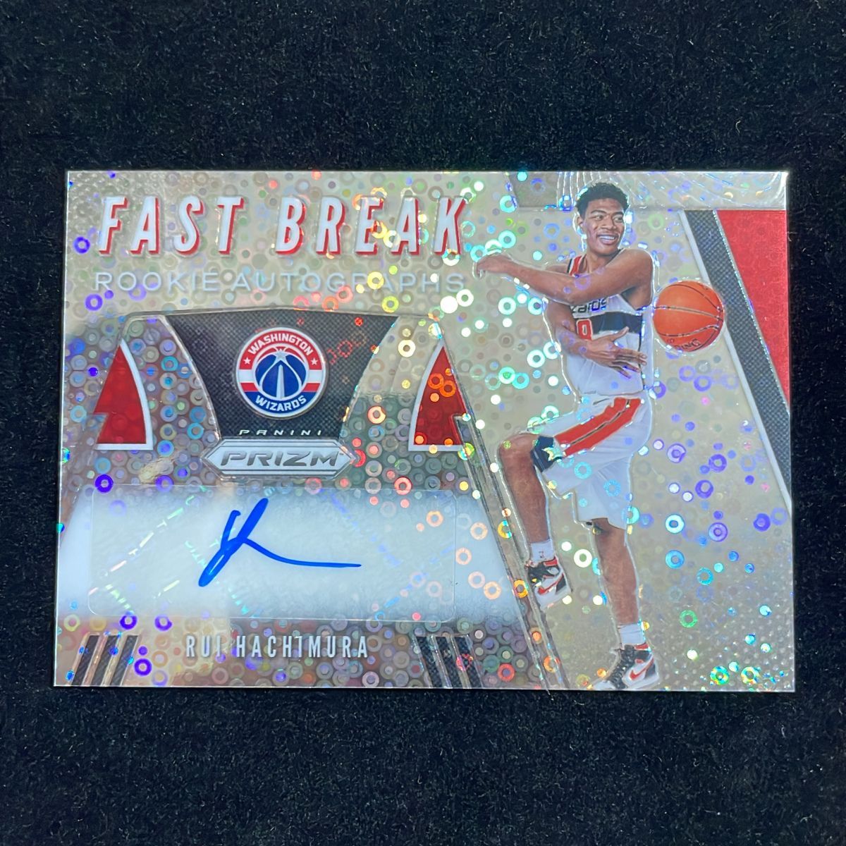 八村塁 Hachimura Rui Panini Prizm Fast Break 2019-20 RC Auto