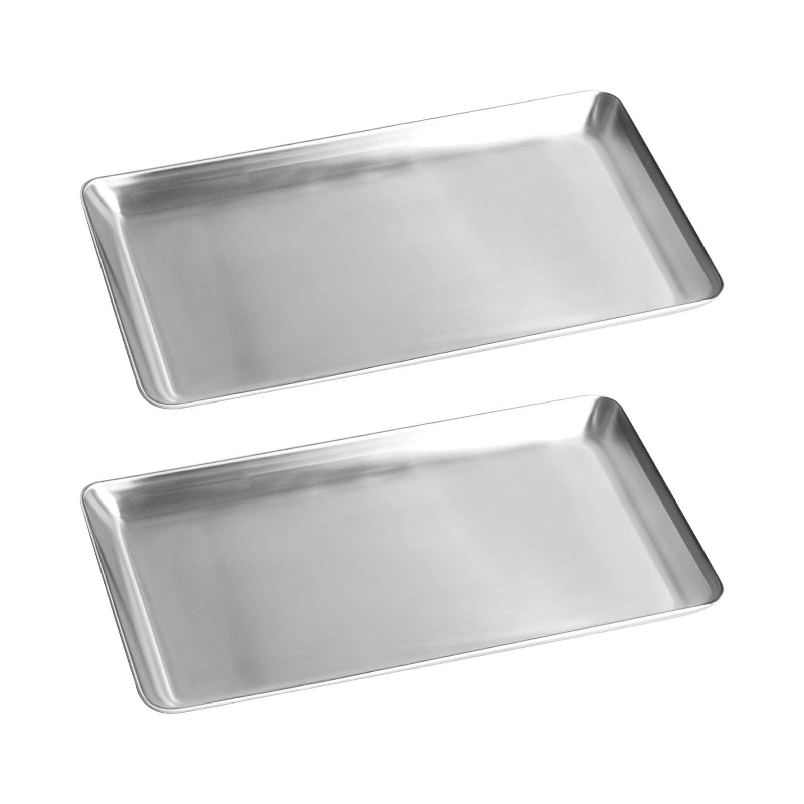 新品 IMEEA バット 2枚セット 下ごしらえトレー 調理用トレー SUS304ステンレス 25×15cm 揚げ物 天ぷら 肉 魚 下処理 配膳用 食洗機対応 業務用 シルバー