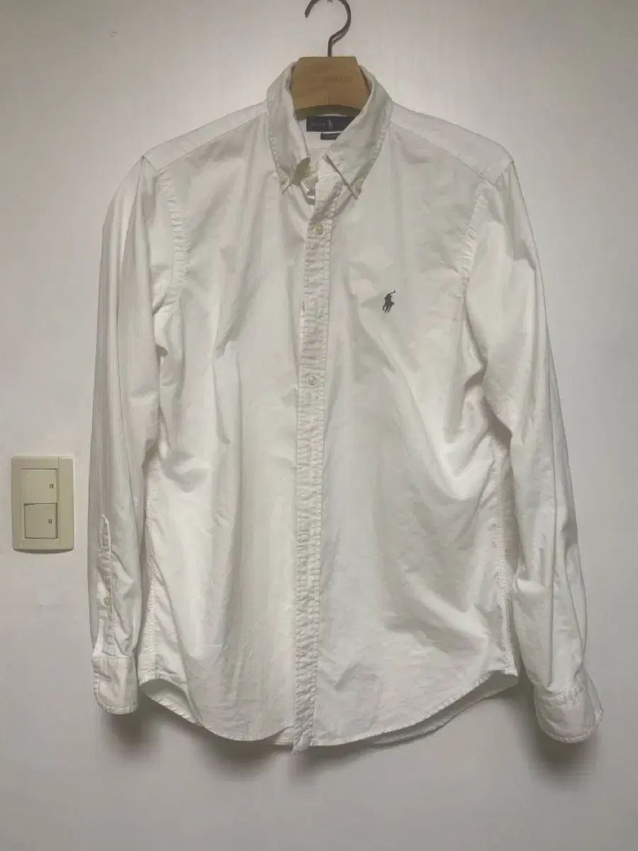 POLO ポロ ラルフローレン 白 オックスフォード シャツ クラシックフィット M