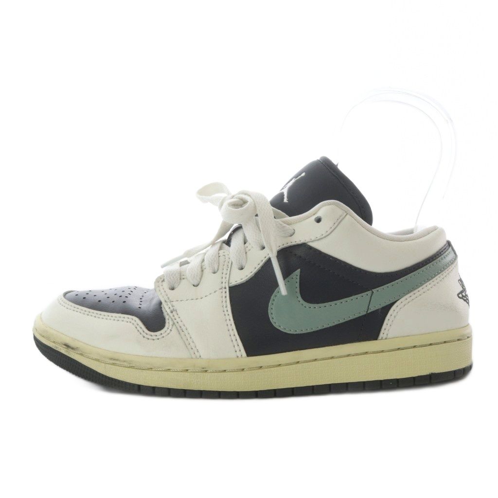 ナイキ NIKE WMNS AIR JORDAN 1 LOW スニーカー ローカット US7 ホワイト ブラック DC0774-001 /YO31 ■GY12