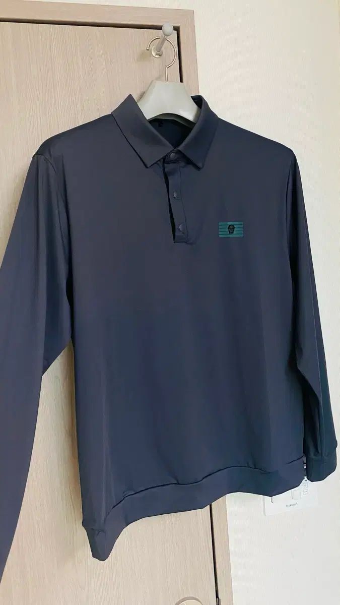 新品)アメイジングクリー カラ ゴルフTシャツ メンズ 機能性 長袖