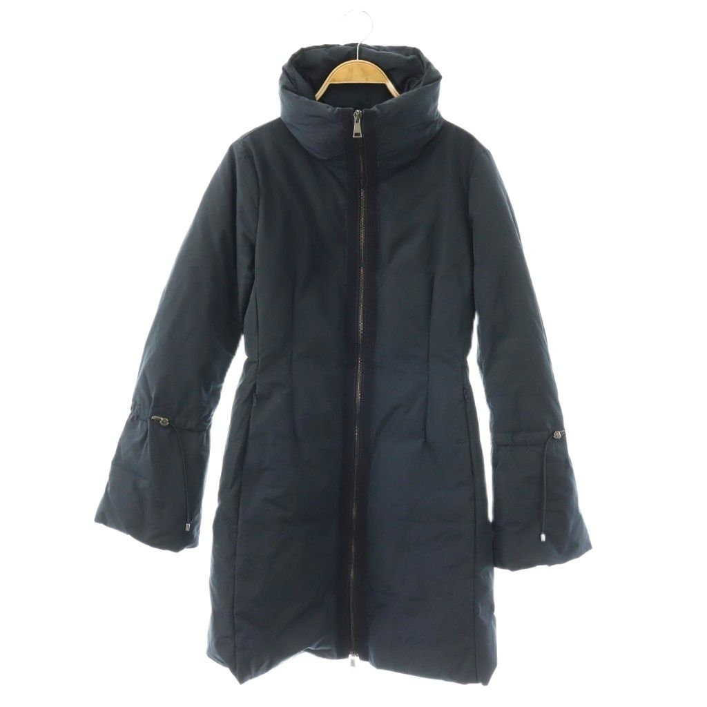 モンクレール MONCLER ALNUS アルナス ダウンコート ジップアップ 0 ネイビー 紺 C20934998200 57455 /HK ■GY40