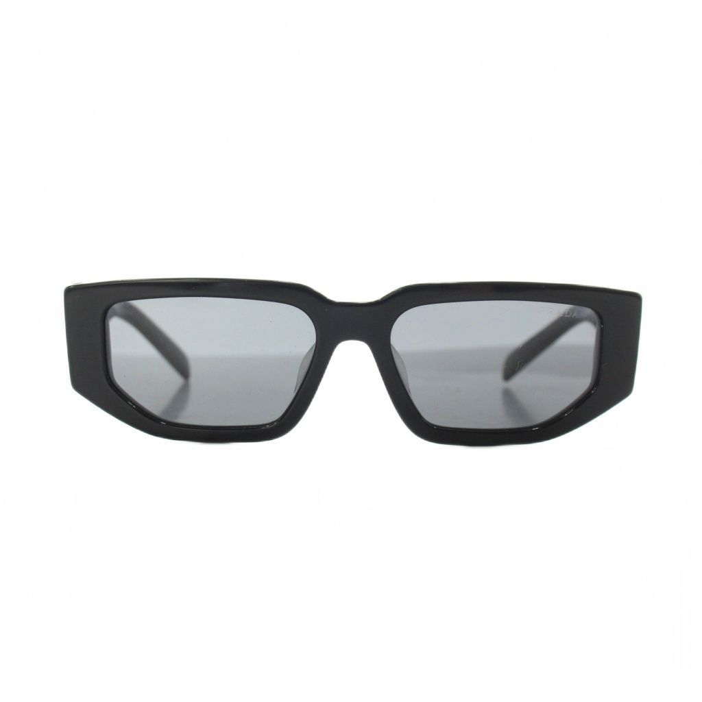 プラダ PRADA トライアングルロゴ 三角プレート サングラス 黒 ブラック SPR09Z /AN82 ■GY18 ■OH