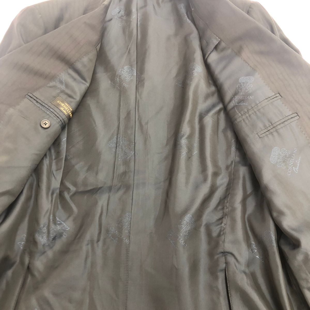 CORNELIANI コルネリアーニ 3Bスーツ サイズ:50 Super150s ブラック
