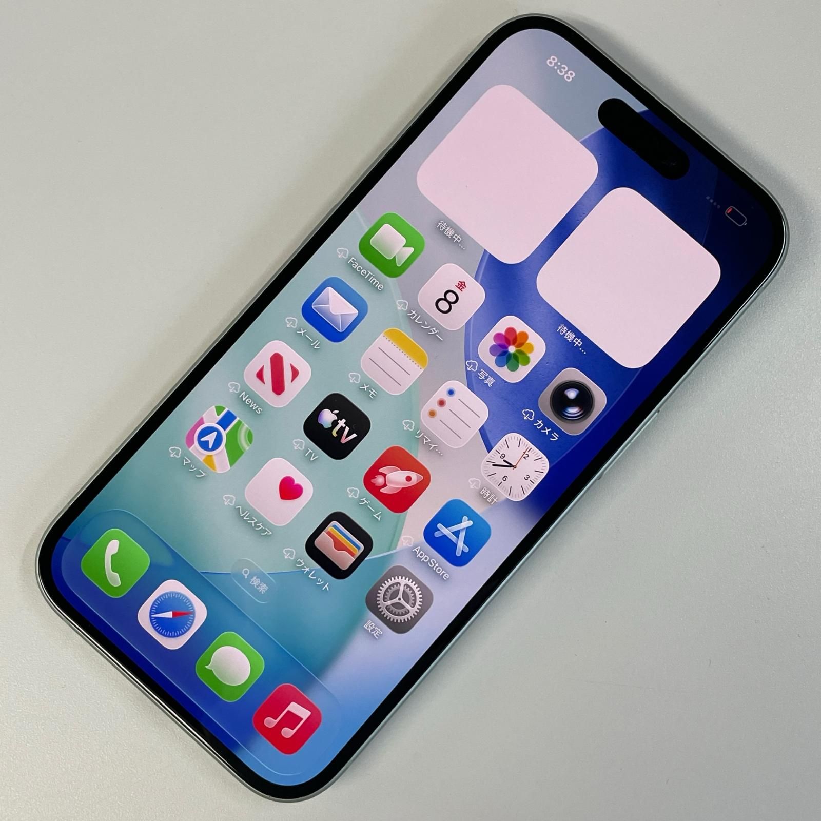 au iPhone 15 128GB グリーン