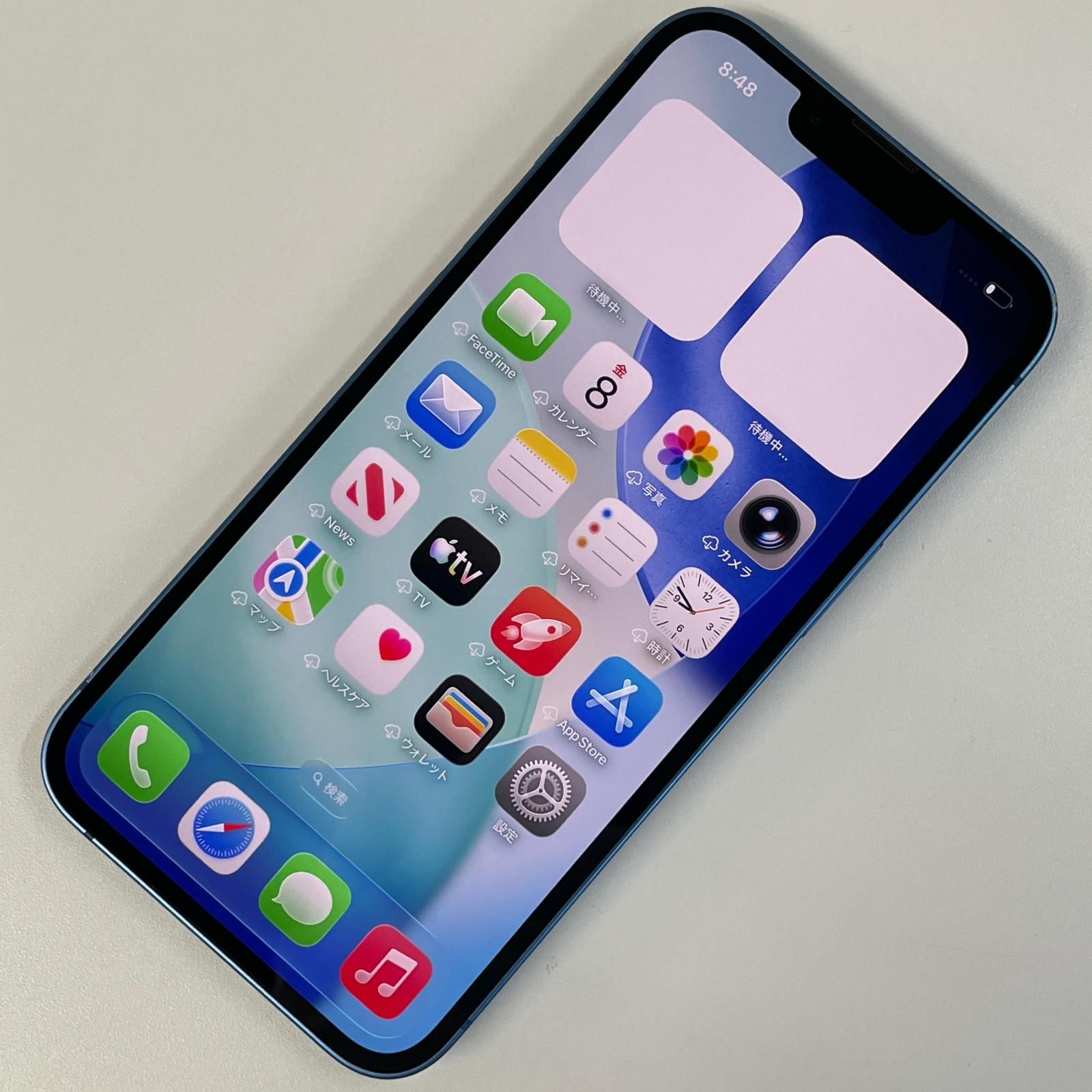 docomo iPhone 13 128GB ブルー