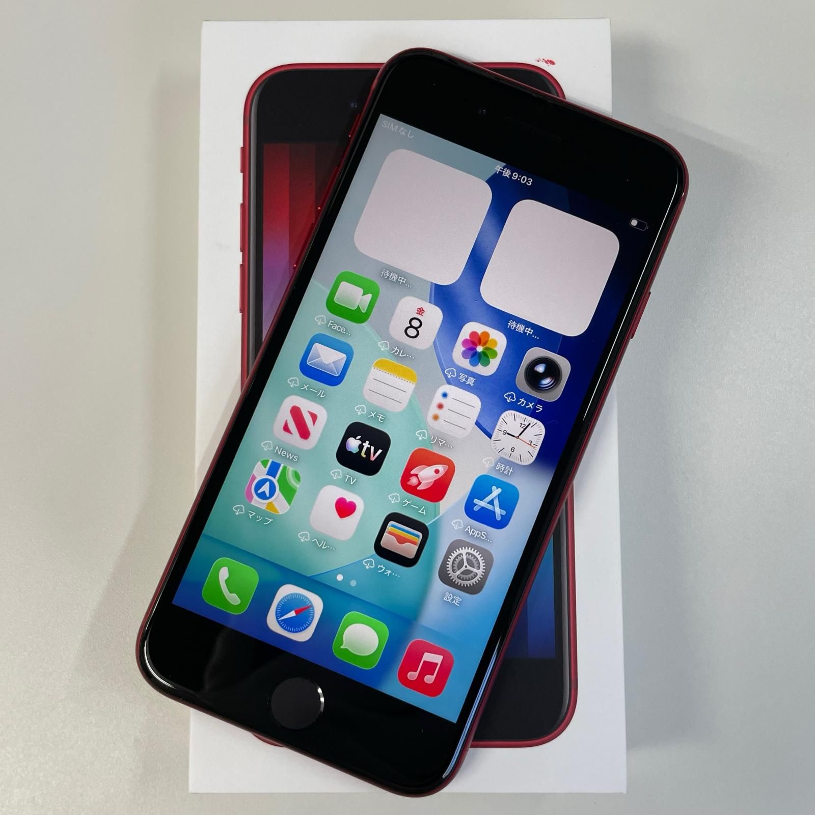 au iPhone SE(第3世代) 64GB レッド
