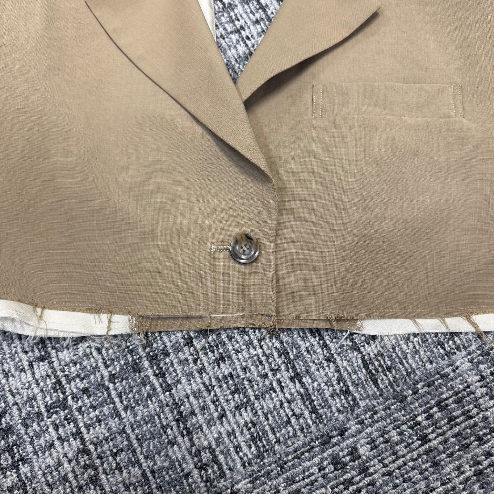 MAISON SPECIAL 22AW カットオフクロップドジャケット メゾン 