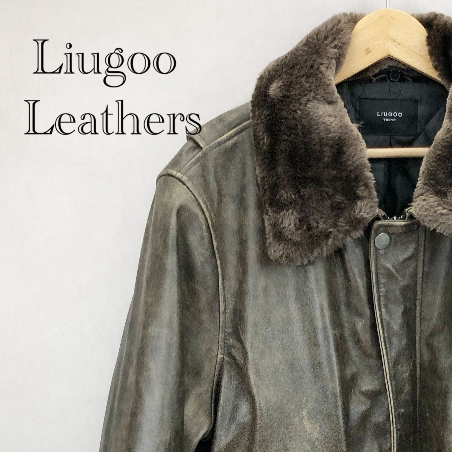 Liugoo Leathers リューグー G-1 フライトジャケット SH25-1 アウター 
