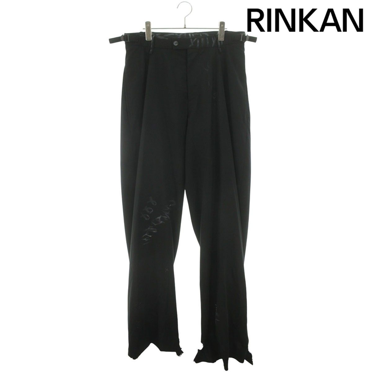 バレンシアガ 23SS 738848 TOT03 グラフィックスケータースラックスロングパンツ メンズ XS