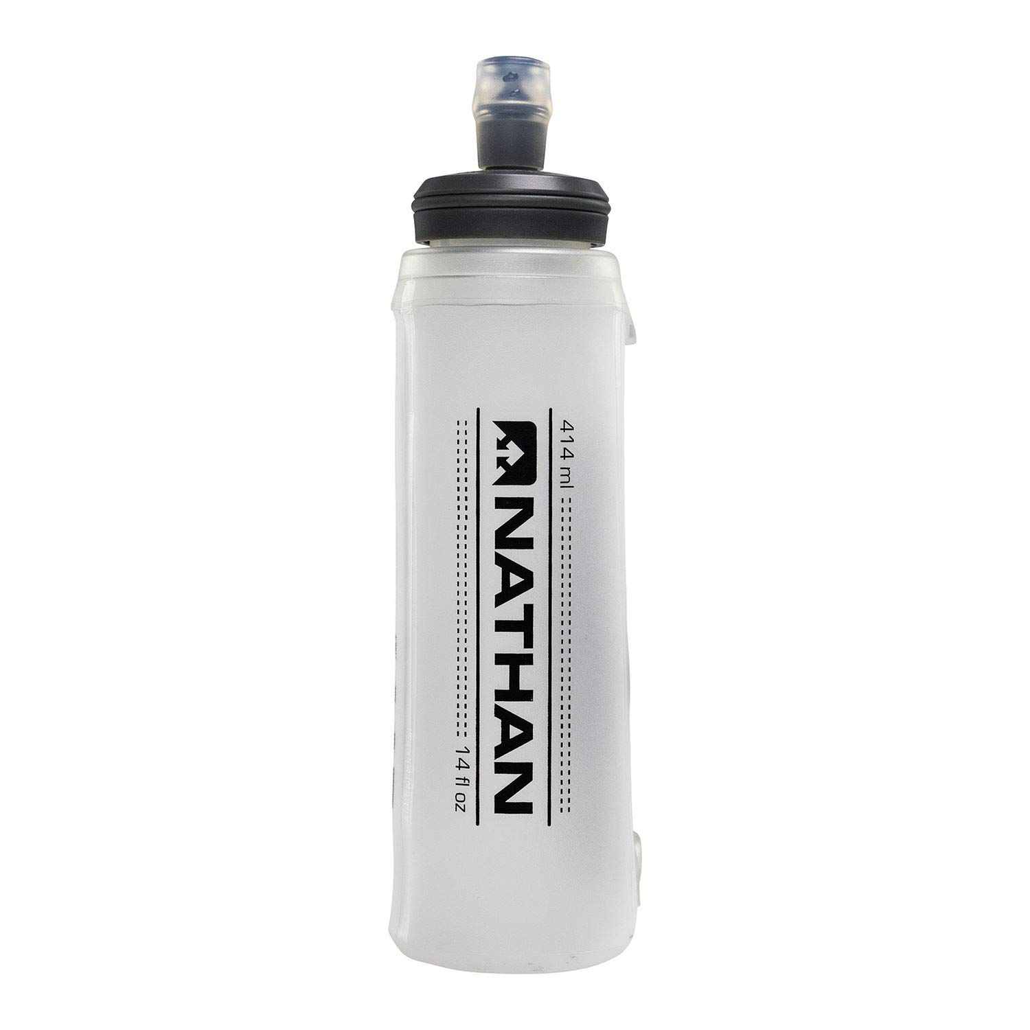 ネイサン(NATHAN) ハイドレーション ボトル フラスク シリーズ 折りたたみ 携帯 水筒 Soft Flask NS4012 イグソショット ソフト フラスク 2.0 ボトル 414ml スパイン 414ml ランニング トレイルランニ efc49fd9