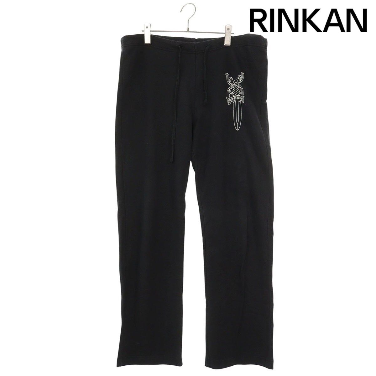 クロムハーツ SWEAT PANTS オールドダガープリントスウェットロングパンツ メンズ S