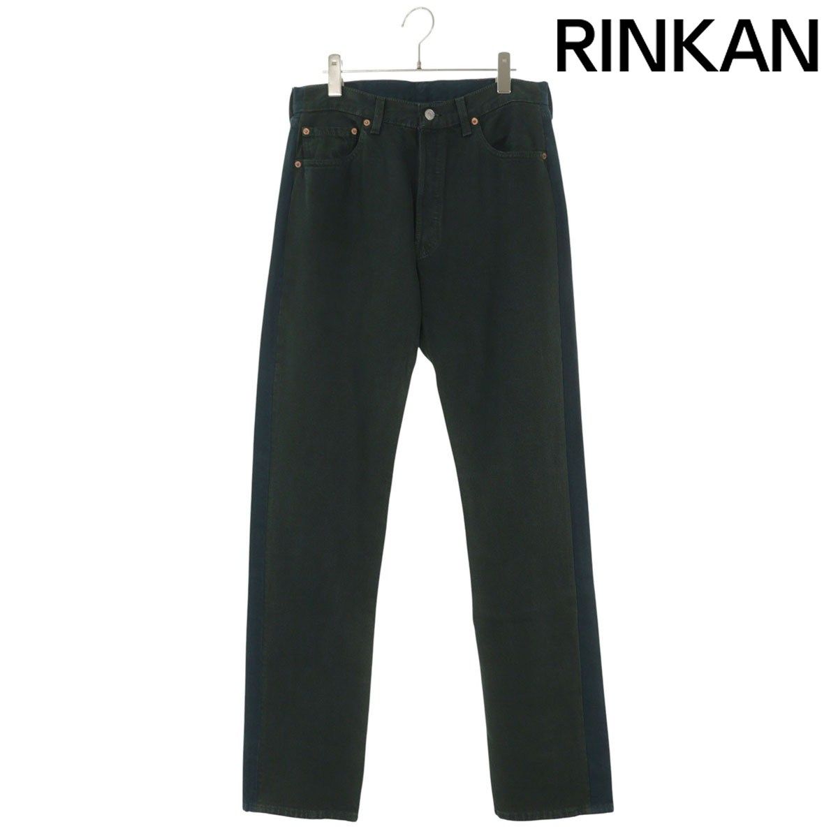 ブレス ×リーバイス LEVI'S 3087 Jeans pleat front 501再構築ストレートデニムパンツ メンズ 33インチ/L