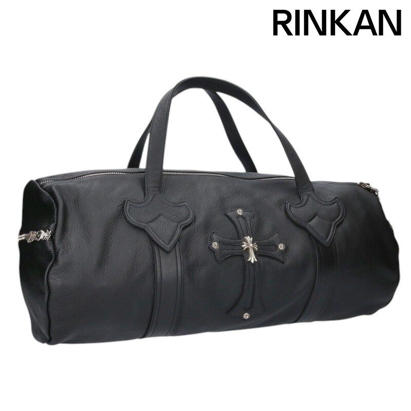 クロムハーツ DUFFLE GYM BAG/ダッフルジムバッグ クロスパッチスモールCH装飾ダガージップボストンバッグ メンズ