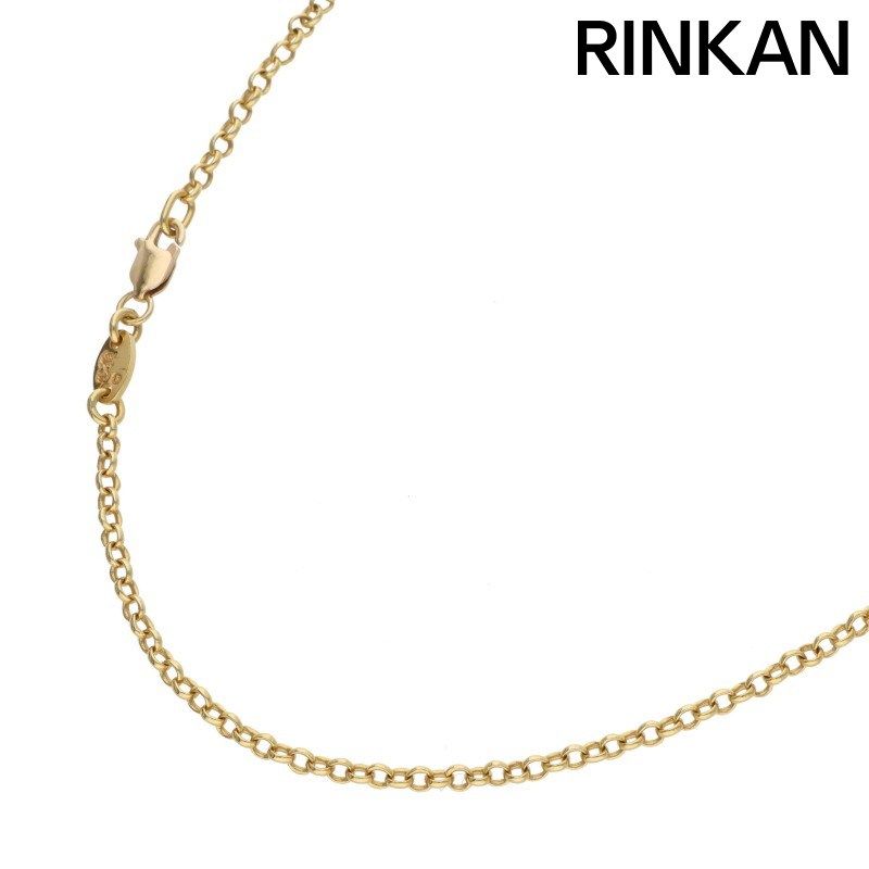 クロムハーツ 22K NECKCHAIN R24/ロールチェーン24inch ゴールドネックレス メンズ 24inch
