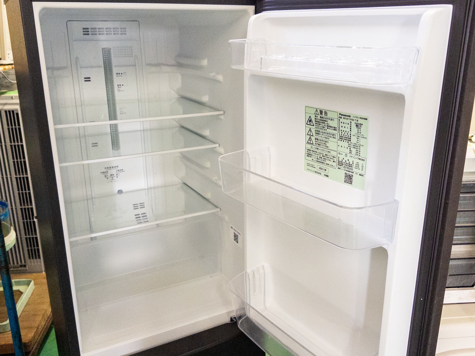 関東・中部ほか送料無料】パナソニック 168L 2ドア冷凍冷蔵庫 NR 