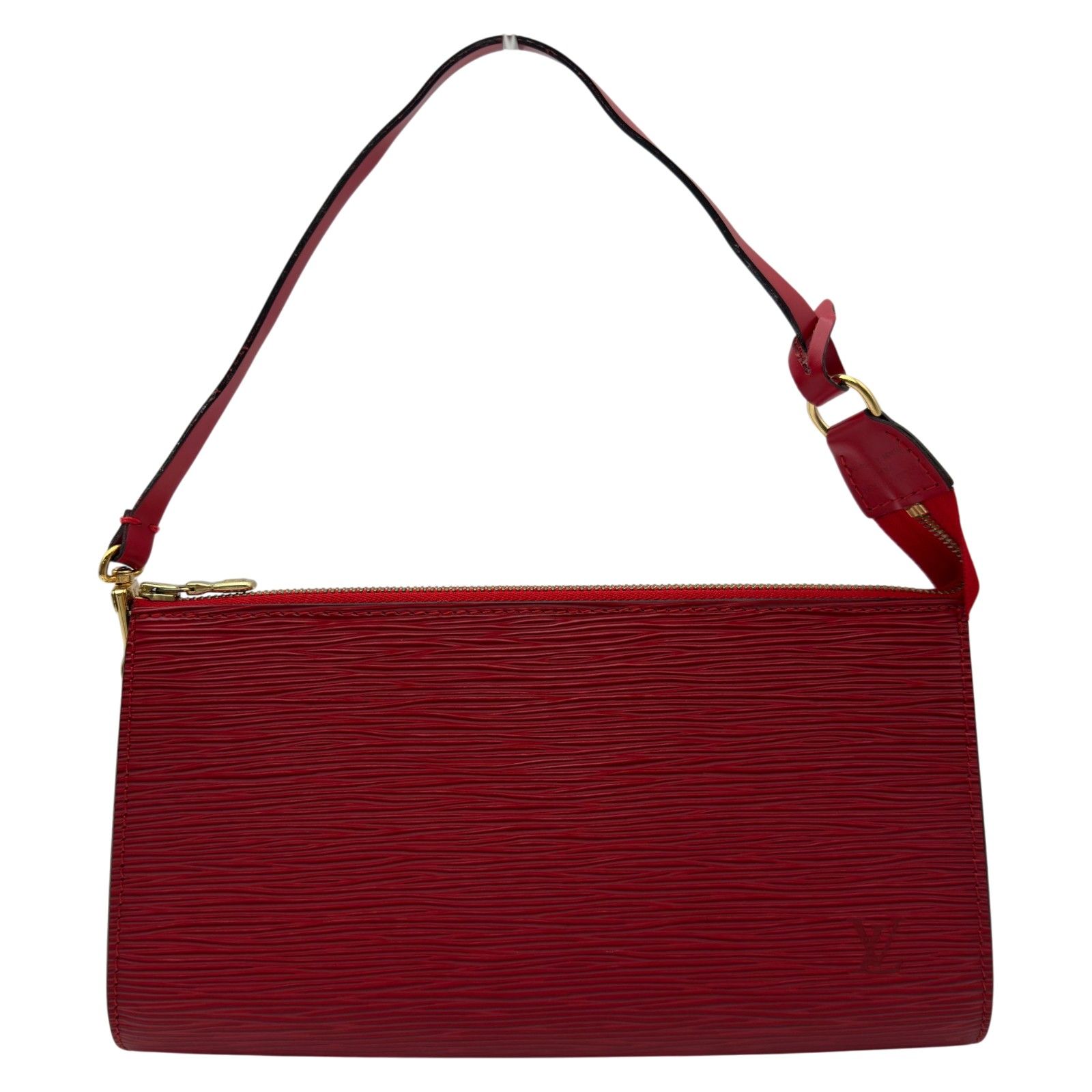 ルイ・ヴィトン LOUIS VUITTON ポシェット・アクセソワール M52947 カスティリアンレッド エピレザー レディース ハンドバッグ