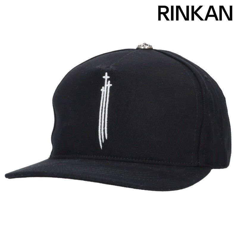 クロムハーツ TRUCKER CAP RS3刺繍デニムキャップ帽子 メンズ