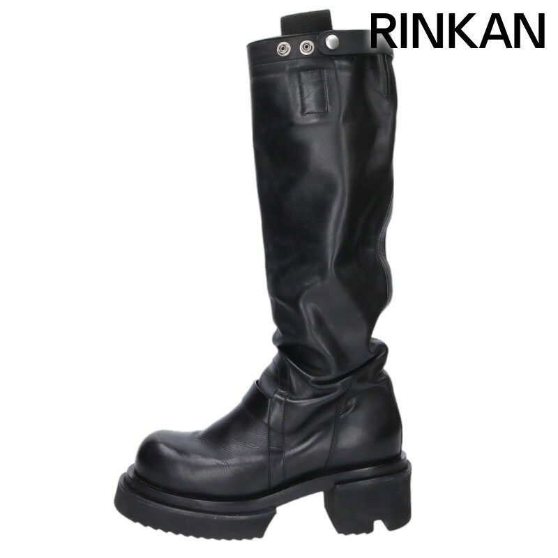 リックオウエンス 22AW RP02B6835-LCG PULL ON BOGUN プルオンボーガン レザー ロングブーツ メンズ 41 108,495円