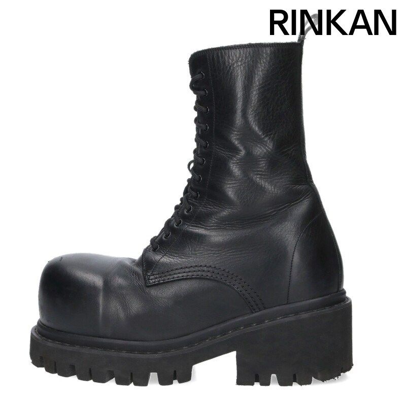 バレンシアガ STOMPER BOOTIE 805881 ストンパーレースアップレザーブーツ メンズ 39 108,495円