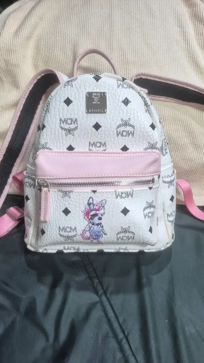 MCM スターク ヴィセトス ラビット プリンティング コーティング スモール バックパック