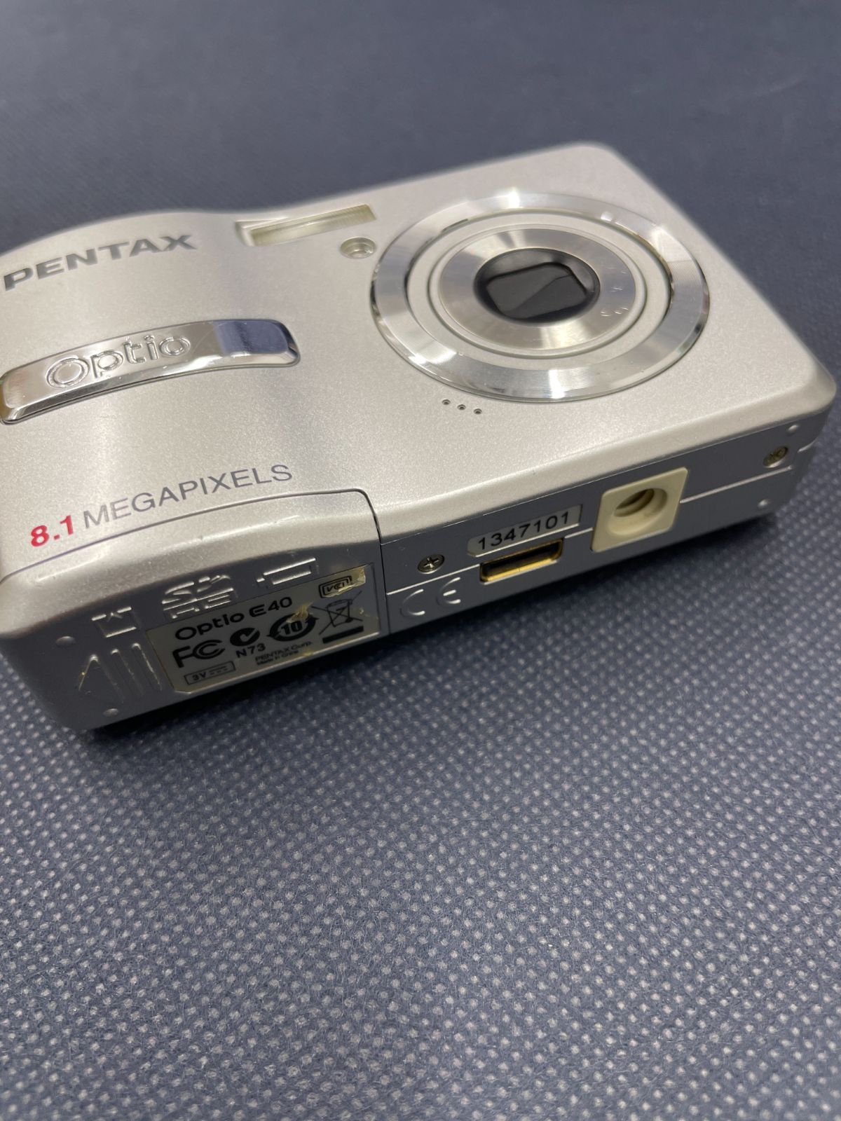 動作確認済】PENTAX Optio E40 単3電池駆動 オールドコンデジ - メルカリ