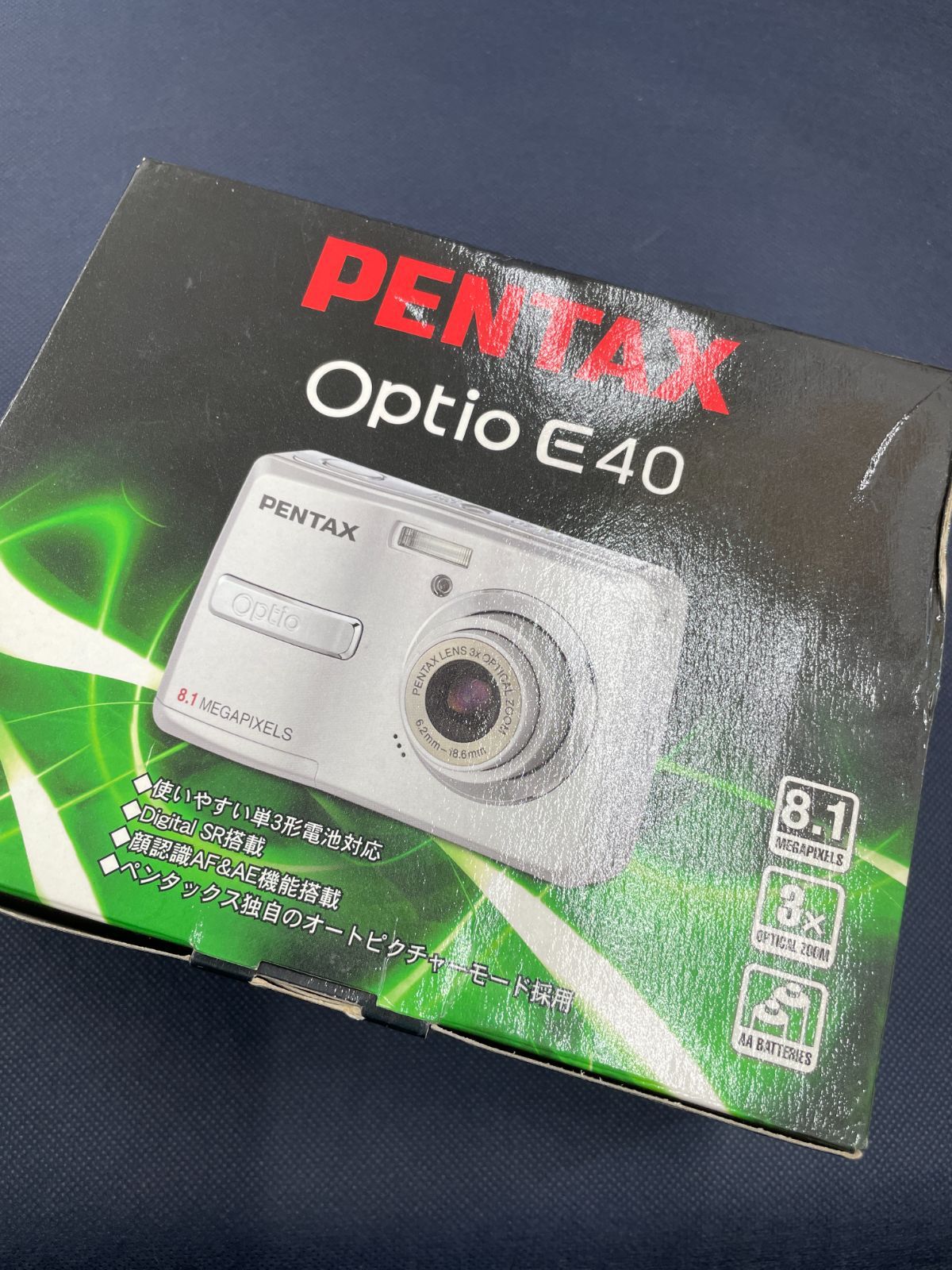 動作確認済】PENTAX Optio E40 単3電池駆動 オールドコンデジ - メルカリ