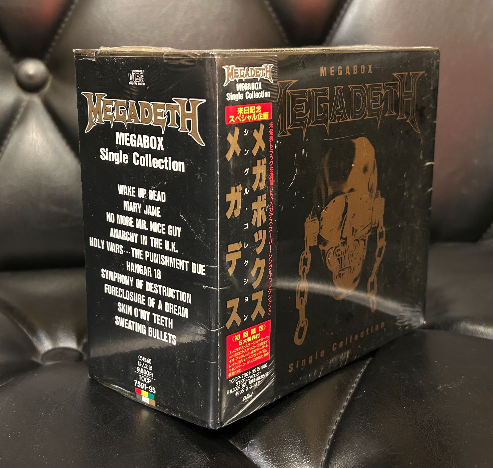 メガデス/メガボックス～シングル・コレクション Megadeth / Megabox Single Collection LIMITED RARE 5-CD SET TOCP