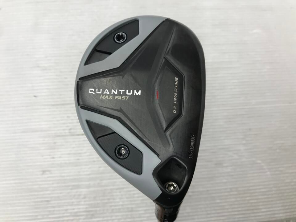 キャロウェイ　QUANTUM MAX FAST　25度　ATHLEMAX 80 for Callaway　Sフレックス　ユーティリティ　中古　ゴルフドゥ！大宮丸ヶ崎店【最短即日発送】