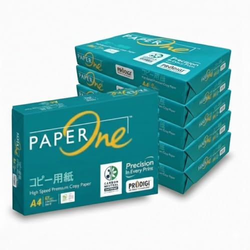 【迅速発送】Nature Select A4 コピー用紙 PaperOne 紙厚0.09mm 2500枚（500枚×5冊） スピード発送対応/高白色・印刷品質に配慮/紙詰まりが起きにくい/便利なフタ付き外箱ｍａ 6,788円