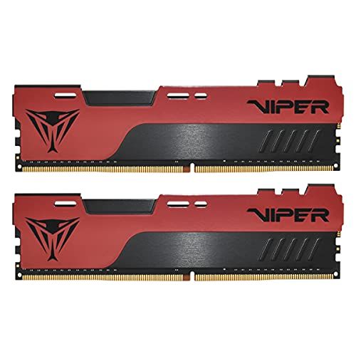 Patriot Memory Viper Elite II DDR4 3200MHz 16GB (8GB x 2枚) デスクトップ用メモリ - PVE2416G320C8Kｍａ