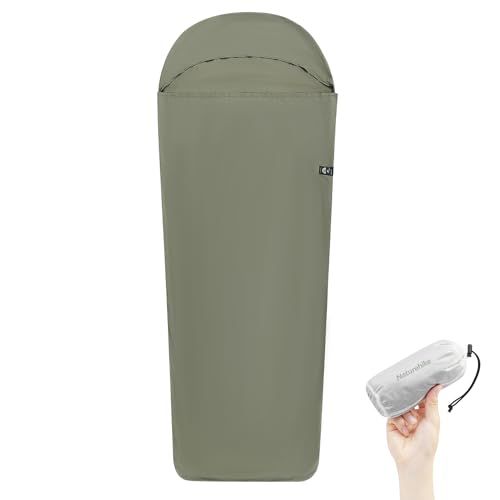 Naturehike 公式 インナーシーツ インナーシュラフ 超軽量 128g コンパクト 速乾 トラベルシーツ シュラフライナー 保温 肌触り良い 丸洗い可能 アウトドア キャンプ ホテル 山小屋 防災 寝袋内 室内 車中泊 収納袋付きｍａ