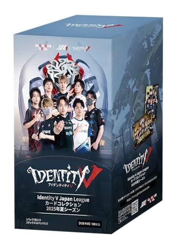 【閃魂 GLORIOUS SOUL】第五人格 IJL カードコレクション 『Identity V Japan League 2025年夏シーズン』公式グッズ 1BOX（16パック入り）／1パック7枚ｍａ