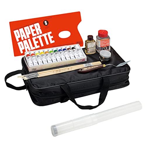 ホルベイン 油絵具 ミニバッグ M - 3BSセット 130151ｍａ