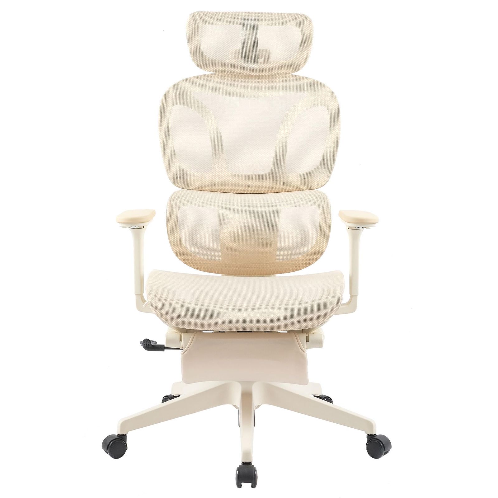 FLEXISPOT オフィスチェア デスクチェア C7 人間工学 エルゴノミクスチェア メッシュチェア 独立型ランバーサポート リクライニング可能 シンクロロッキング 座面奥行調整可能 2Dヘッドレスト 4Dアームレスト フットレスト付き C7 Lite ｍａ