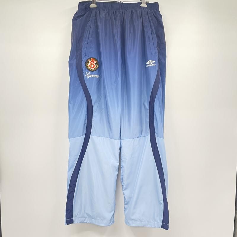 【中古】Supreme 25AW Umbro Gradient Track Pant サイズL ブルー シュプリーム[17]