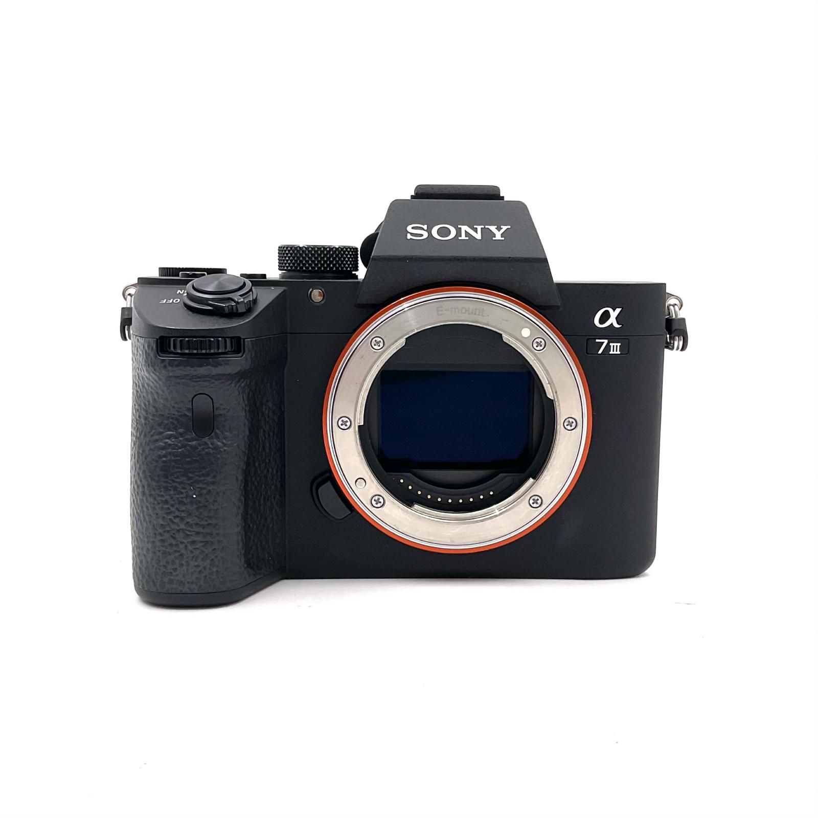 【全額返金保証】【最速発送】Sony デジタル一眼 α7 III ILCE-7M3 ボディ ブラック 美品 動作確認済
